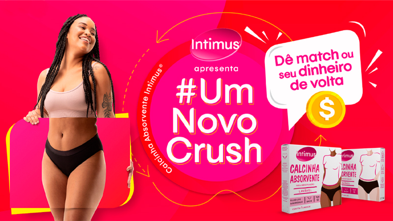 Intimus divulga sua Calcinha Absorvente com promoção e ação digital