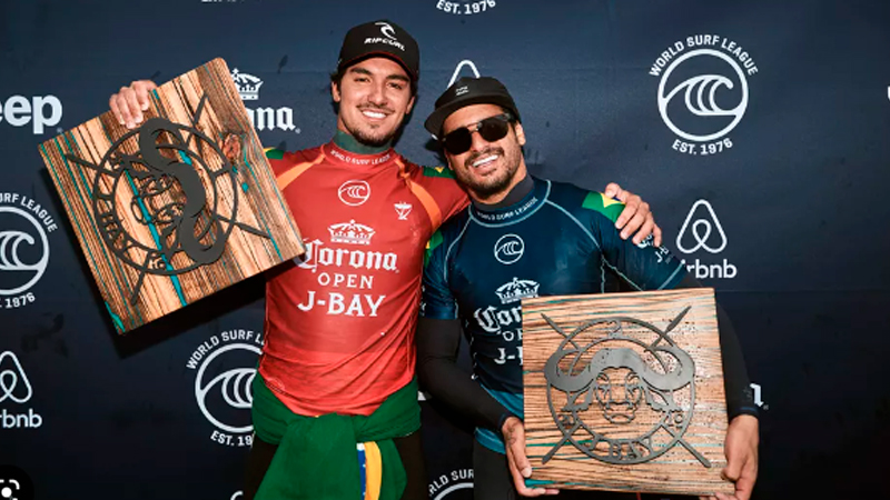 Surfistas Gabriel Medina e Italo Ferreira são os novos embaixadores da Vivo