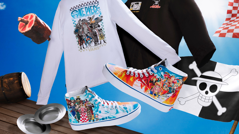 Vans lança linha em colaboração com o anime One Piece