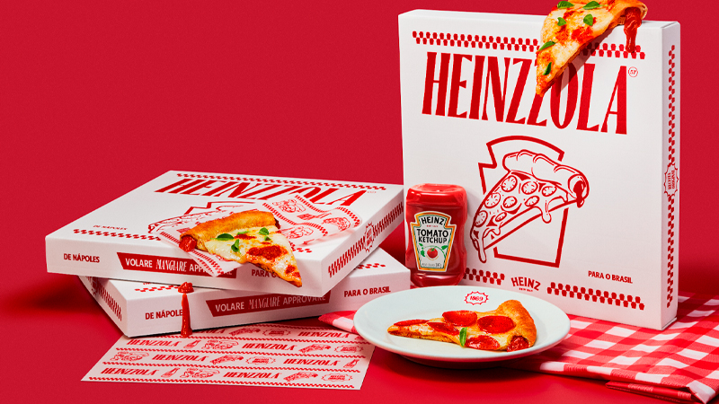 Heinz cria pizza com borda de ketchup e coloca italianos para provar