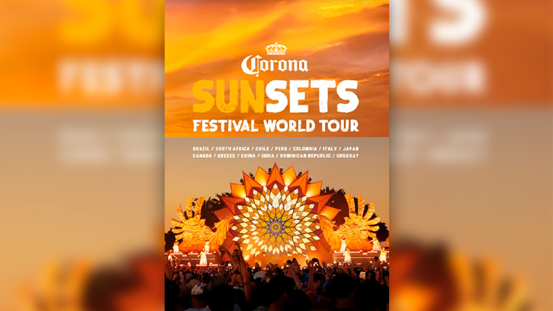 Corona Sunsets Festival passará por 12 países, incluindo o Brasil