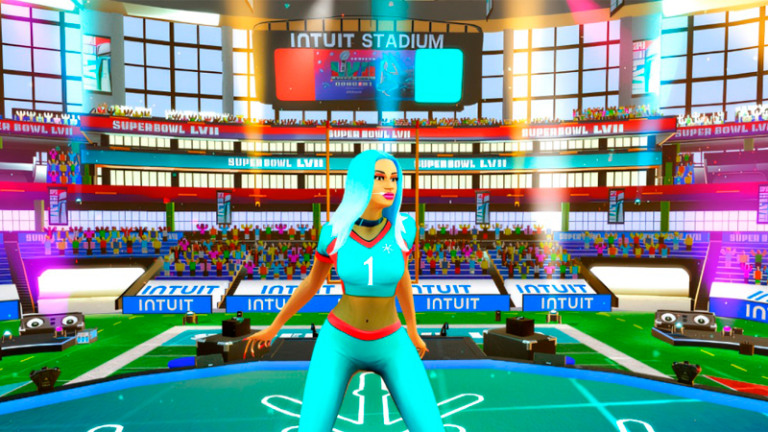 Roblox traz show virtual e experiência metaversa para fãs do Super Bowl