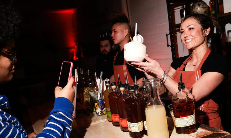 Bulleit organizou evento ecologicamente correto em Los Angeles