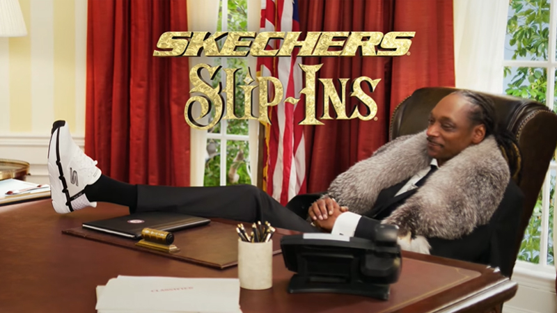 Snoop Dog representa Skechers em campanha do Super Bowl