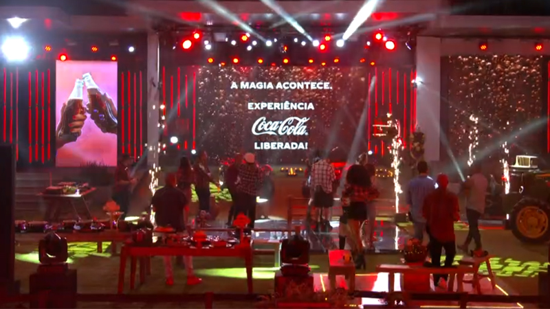 Coca-Cola cria experiências rurais na Festa do Líder do BBB