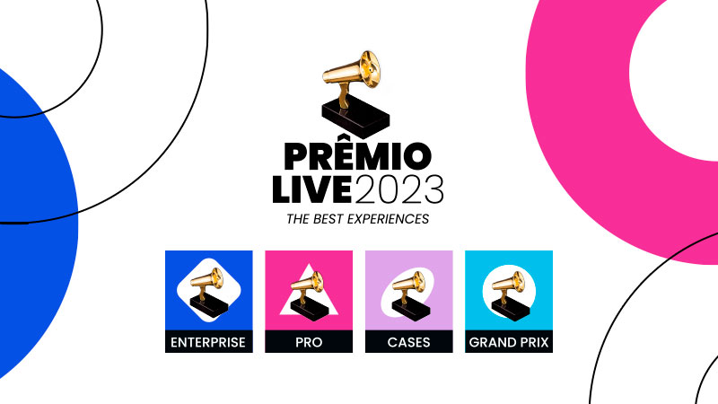 Conheça todas as categorias do Prêmio Live 2023