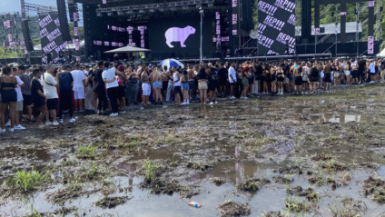 Chuvas transformam REP Festival em pântano e cancelam o evento