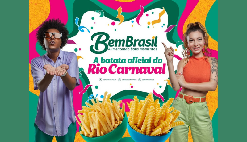 Bem Brasil estreia como patrocinadora oficial do Rio Carnaval 2023