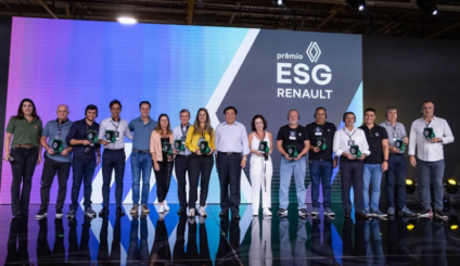 Prêmio ESG Renault reconhece 12 concessionárias por práticas socioambientais na 2ª Edição 
