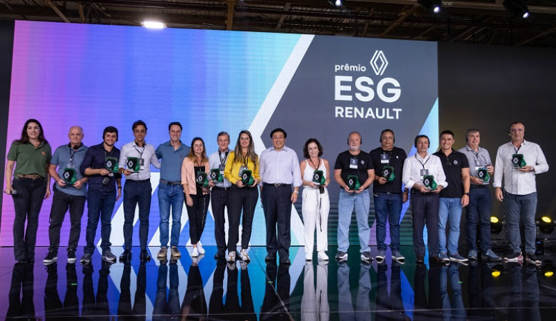 Prêmio ESG Renault reconhece 12 concessionárias por práticas socioambientais na 2ª Edição 