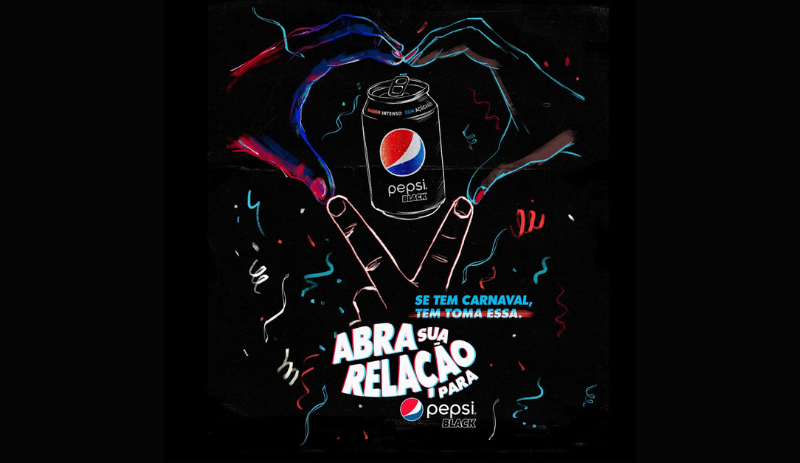 Pepsi Black convida foliões a abrirem seus relacionamentos neste Carnaval