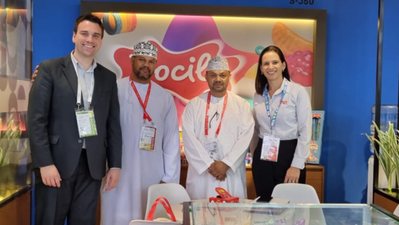 Docile divulga novos produtos na Gulfood Dubai