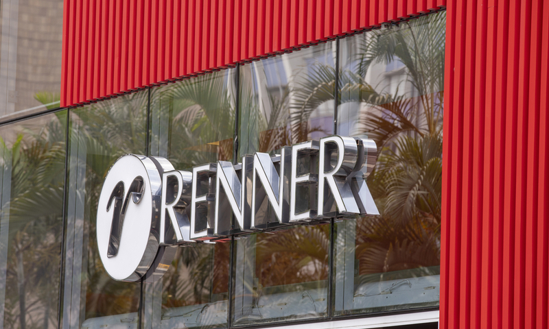 Sao Paulo, Brazil – december 29 2019 – Renner store. Department franchise with advertising sign and logo in Paulista avenue, Sao Paulo, Brazil