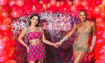 Pandora teve camarote exclusivo nos desfiles do carnaval do Rio
