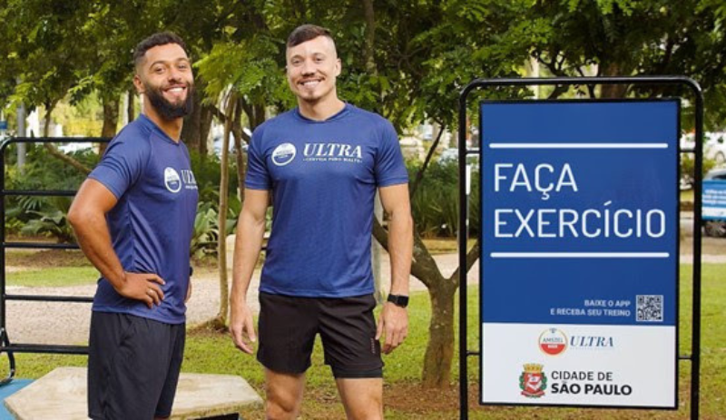 Amstel Ultra e Kikos Fit promovem bem-estar em estações fitness de São Paulo