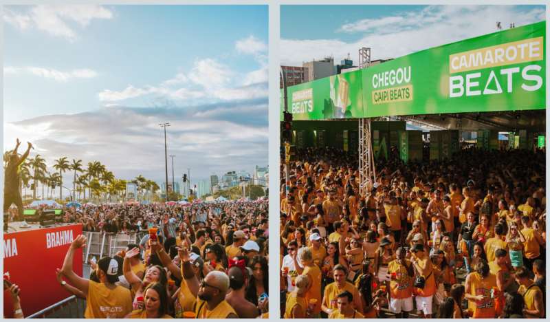 Guru foi destaque no carnaval de Florianópolis com ativações para Brahma e Beats