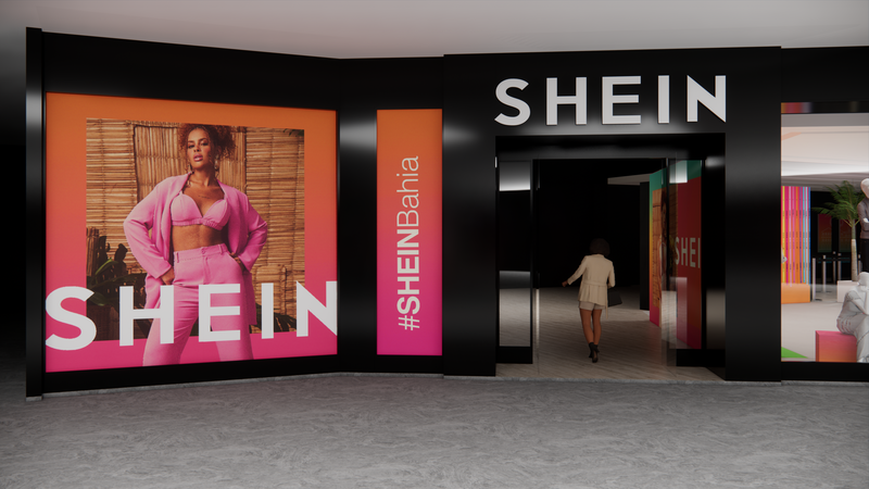 Shein abre primeira loja pop-up de 2023 em Salvador