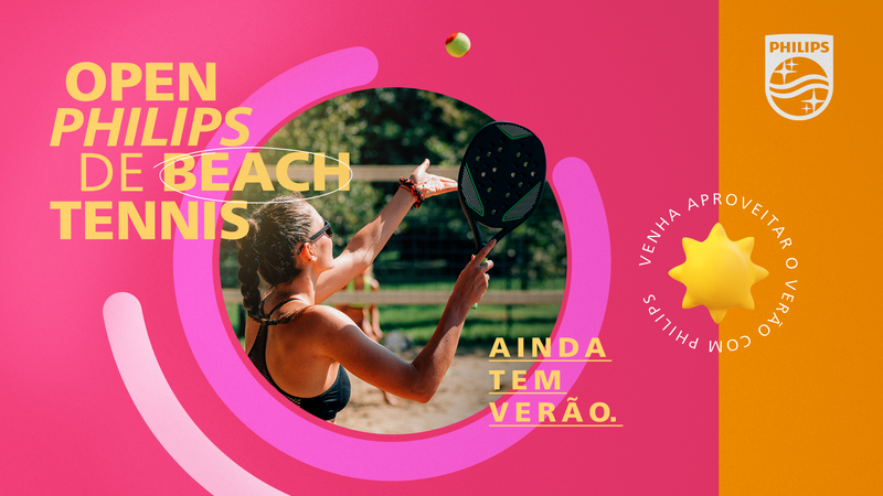 Philips realiza festival de Beach Tennis para influenciadoras e convidados