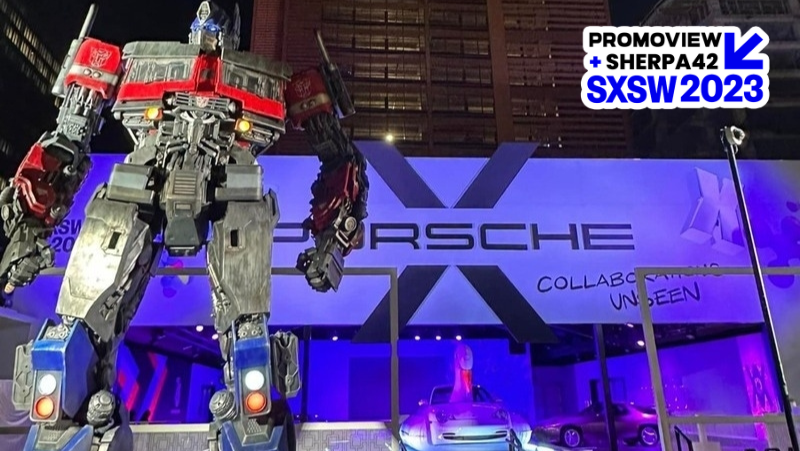 Porsche volta com criatividade ao SXSW em ação de Transformers