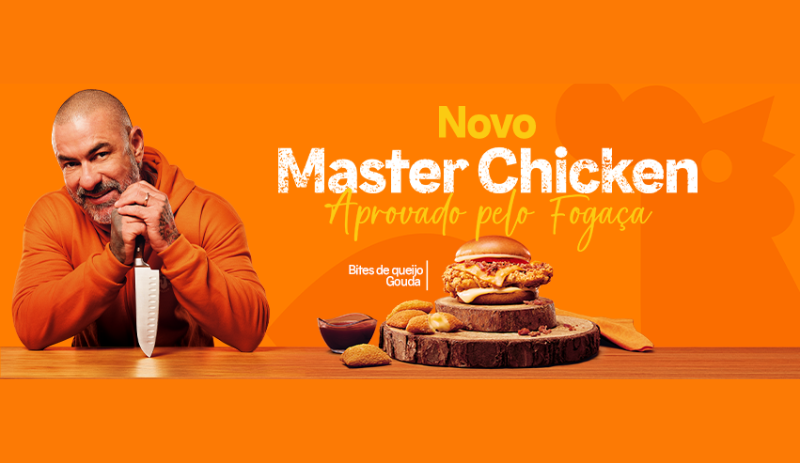 Popeyes traz lançamentos aprovados pelo Chef Henrique Fogaça