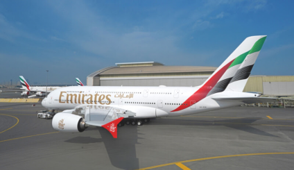 Emirates apresenta nova pintura exclusiva de sua frota