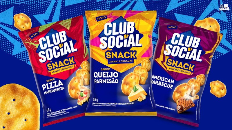 Mondelez International aposta em salgadinhos Club Social