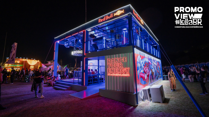 Red Bull esteve de volta no Lollapalooza Brasil com espaço para promover a cultura urbana