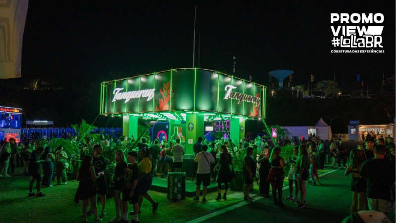 Tanqueray foi o gin oficial da 10ª edição do Lollapalooza Brasil