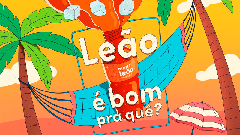 Chás Leão usa animações para destacar seus produtos