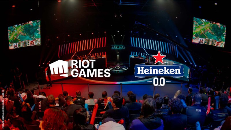 Riot Games apresenta parceria com Heineken 0.0 para o cenário competitivo de VALORANT