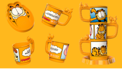 Chegam ao Giraffas novos brindes do Garfield