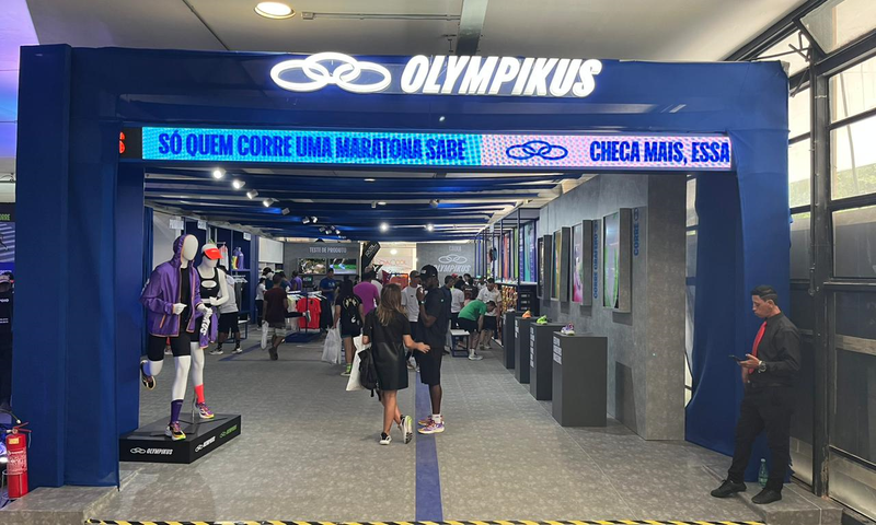 Olympikus tem loja pop up na EXPO Atleta