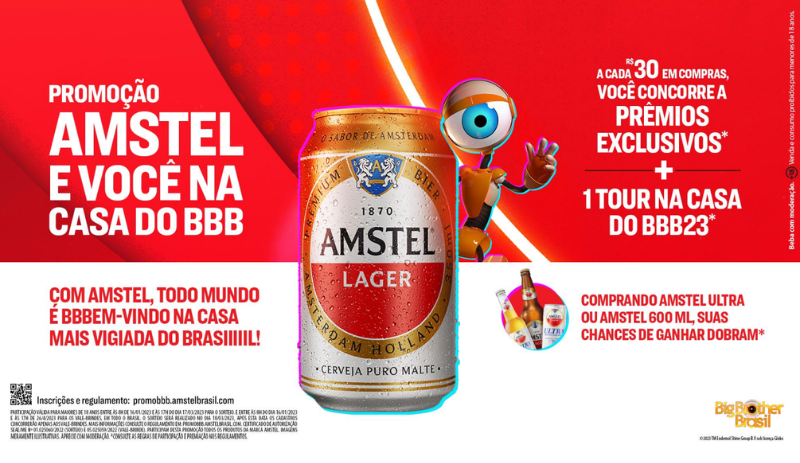 Gil do Vigor retornará à casa do BBB junto com os vencedores da promoção da Amstel