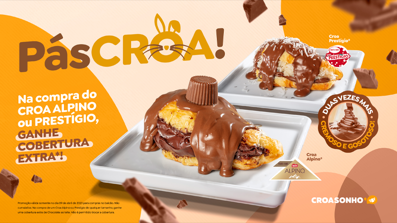 Croasonho cria promoção especial durante o domingo de Páscoa