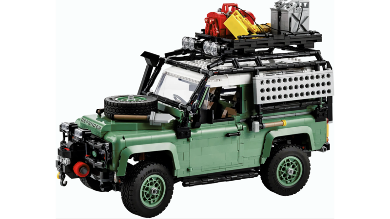 LEGO apresenta réplica da Land Rover Defender para o 75º aniversário do veículo