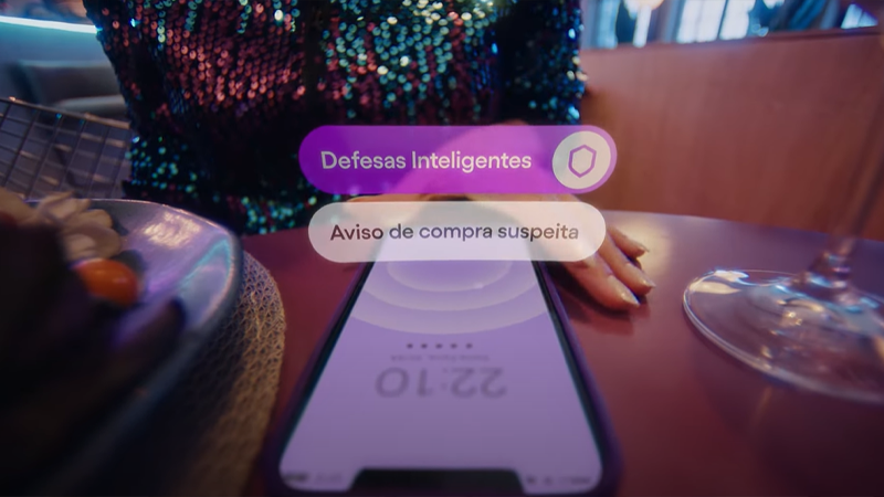 Campanha da Nubank ressalta segurança e tecnologia da empresa