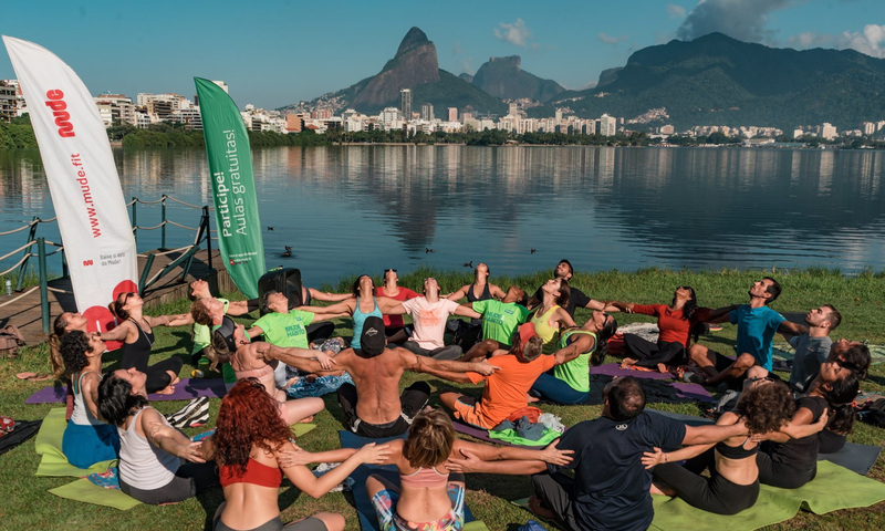 Unimed-Rio e Mude inauguram espaço para atividades físicas gratuitas na Lagoa