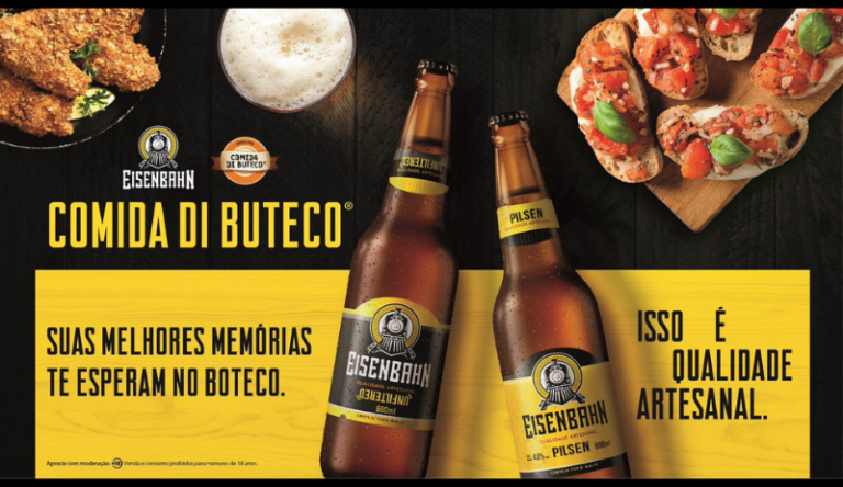 Eisenbahn é patrocinadora do Comida di Buteco 2023