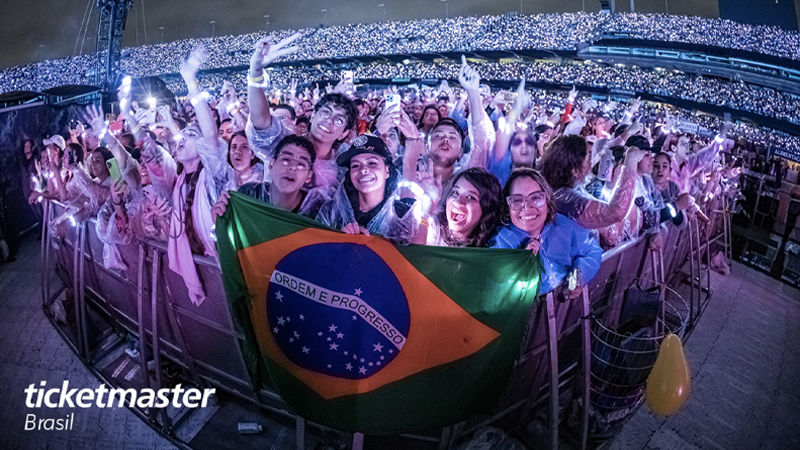 Ticketmaster expande sua atuação para o mercado brasileiro