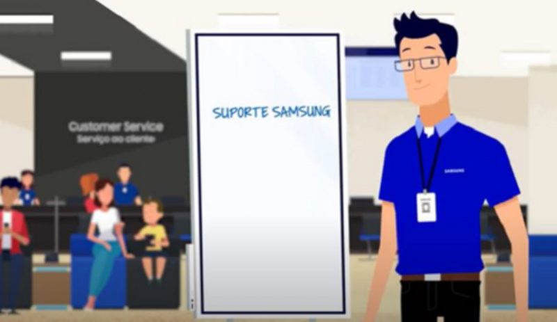 Samsung lança Suporte Visual para ajudar clientes sem sair de casa