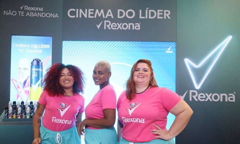 Rexona leva experiência do Cinema do Líder do BBB para shopping de SP