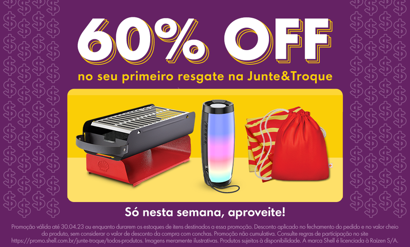 Shell Box inicia descontos de até 60% off para usuários do aplicativo