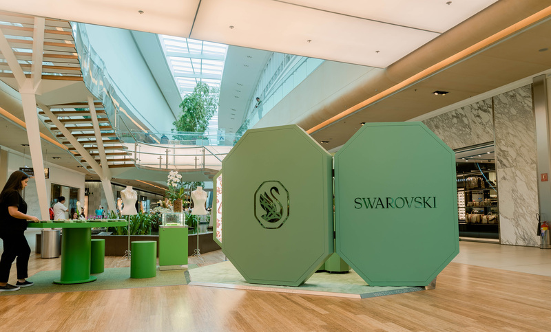 Swarovski apresenta reposicionamento global com pop up no Rio