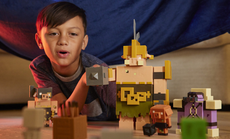 Minecraft traz figuras colecionáveis em lançamento da Mattel