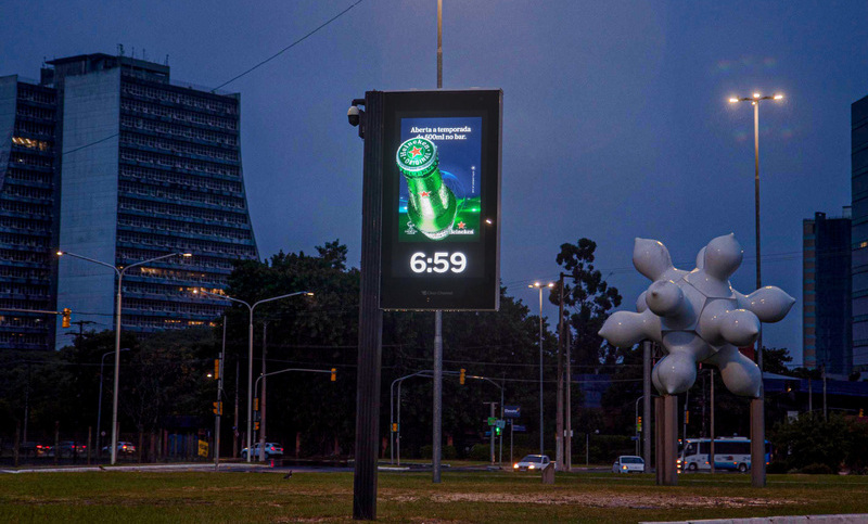 Heineken apresenta campanha 3D em OOH