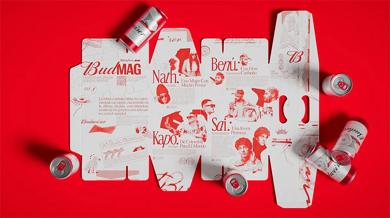 BudMag é nova revista de música impressa nos packs da Budweiser Colômbia