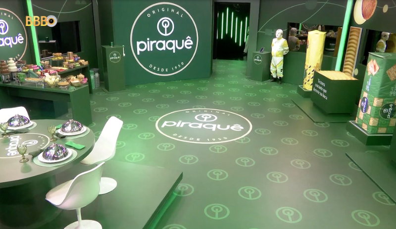 Piraquê marcou presença no BBB 23 com 'quarto verde'