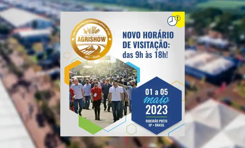 Agrishow começa edição de 2023