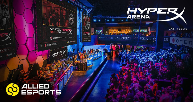 HyperX e Allied Esports renovam acordo de naming rights da HyperX Arena Las Vegas