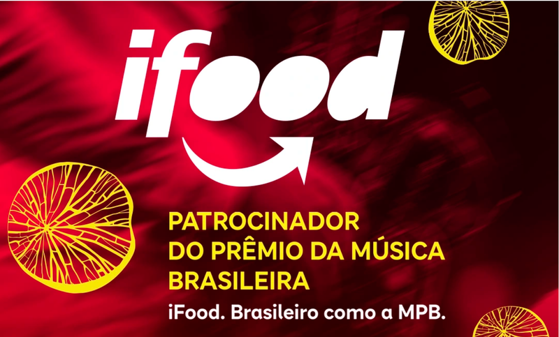 iFood é patrocinador do Prêmio da Música Brasileira